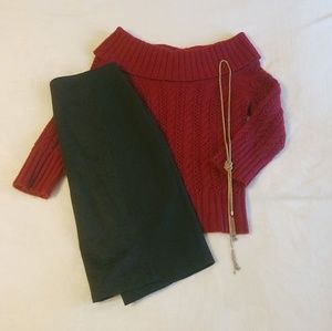 Dressbarn black pencil skirt - size 4